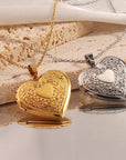 Heart of Elegance Locket Necklace
