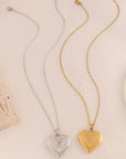 Heart of Elegance Locket Necklace