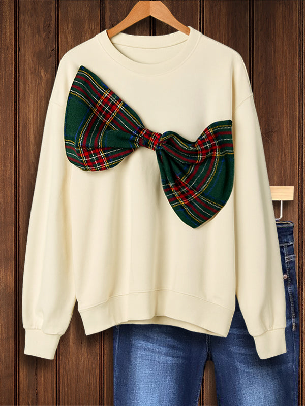 Holiday Bow Crewneck Sweatshirt