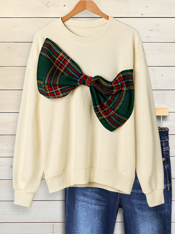 Holiday Bow Crewneck Sweatshirt