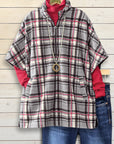 Plaid Cozy Short Sleeve Jacket