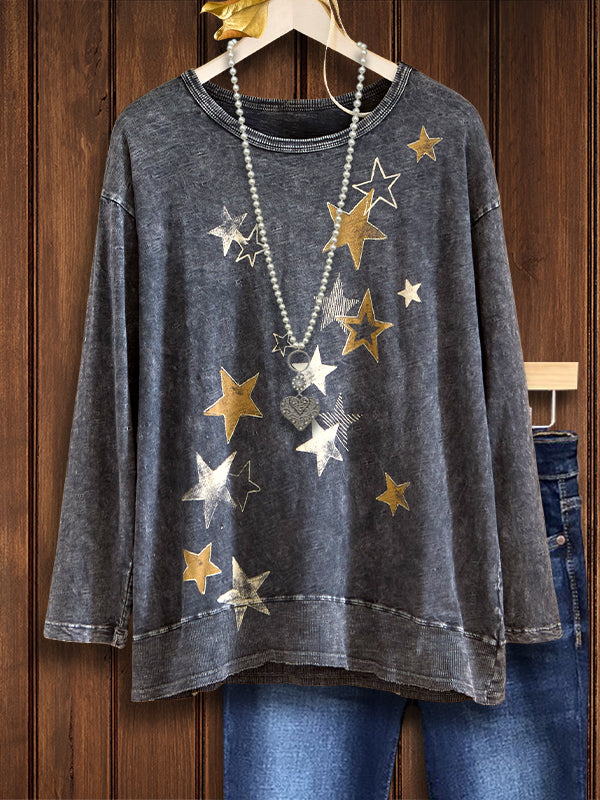 Celestial Star Long Sleeve Tee