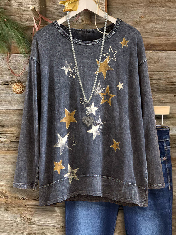 Celestial Star Long Sleeve Tee
