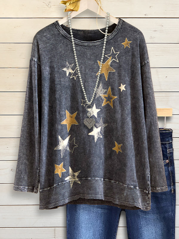 Celestial Star Long Sleeve Tee