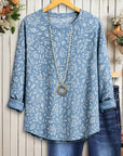 Sky Garden Floral Top