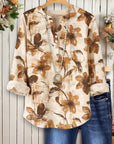 Rustic Bloom Blouse
