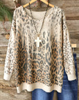 Wild Grace Leopard Casual Top