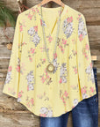 Sunlit Meadow Pleated Blouse