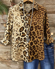 Wild Grace Leopard Button-Up Shirt