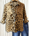 Wild Grace Leopard Button-Up Shirt