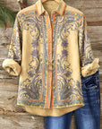Golden Paisley Heritage Shirt