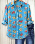 Sky Garden Button-Up Shirt