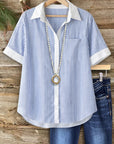 Harbor Breeze Striped Blouse