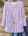 Lavender Meadow Classic Top