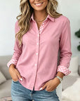 Blush Charm Puff Sleeve Top