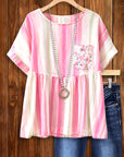 Sweet Blossom Babydoll Top