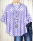 Lavender Dot Delight Top
