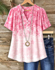 Pink Blossom Whisper Blouse