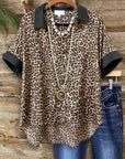 Wild Chic Leopard Blouse