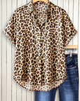 Fierce Chic Leopard Camp Shirt