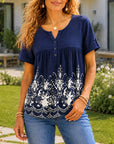 Midnight Elegance Blouse