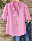Sweet Magnolia Ruffle Top
