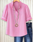 Sweet Magnolia Ruffle Top