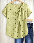 Sage Meadow Tie-Neck Top