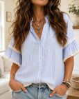 Striped Lace Breeze Blouse