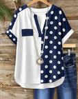 Nautical Split Dot Shirt
