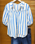 Blue Breeze Stripe Shirt