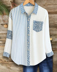 Leopard Stripe Fusion Shirt