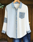 Leopard Stripe Fusion Shirt