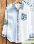 Leopard Stripe Fusion Shirt