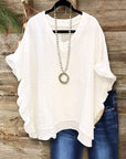 Cloud Soft Poncho Top