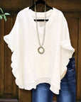 Cloud Soft Poncho Top