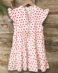 Cherry Pop Ruffle Dress