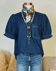 Classic Denim Henley