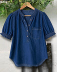 Classic Denim Henley
