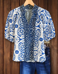 Boho Tile Mix Top