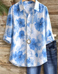 Blue Blossom Breeze Shirt