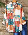 Eclectic Patchwork Print Tunic