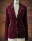 Elegant Velvet Blazer
