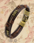 Vintage Fashion Wax Thread Buckle Bracelet