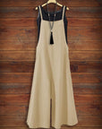 Relaxed Wide Leg Overall