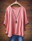 Relaxed Crew Neck Top
