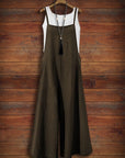 Relaxed Wide Leg Overall