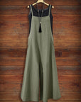 Relaxed Wide Leg Overall