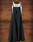 Relaxed Wide Leg Overall