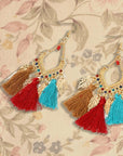 Vintage Ethnic Long Tassel Earrings